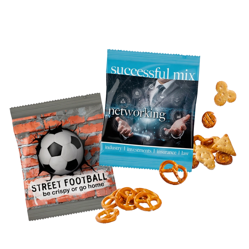 Påse med snacks